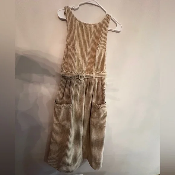 Free People Cream Corduroy Dress - Picture 4 of 10